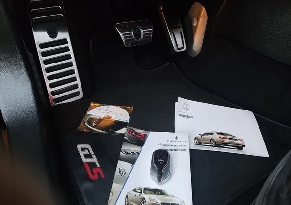 Maserati Quattroporte cena 132000 przebieg: 125000, rok produkcji 2013 z Bydgoszcz małe 667